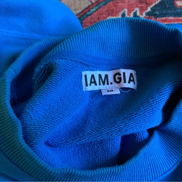 I.Am.Gia Taja Sweater Blue Sz M - Picture 2 of 11